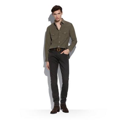 SUEDE SQUARE BELT image number 3