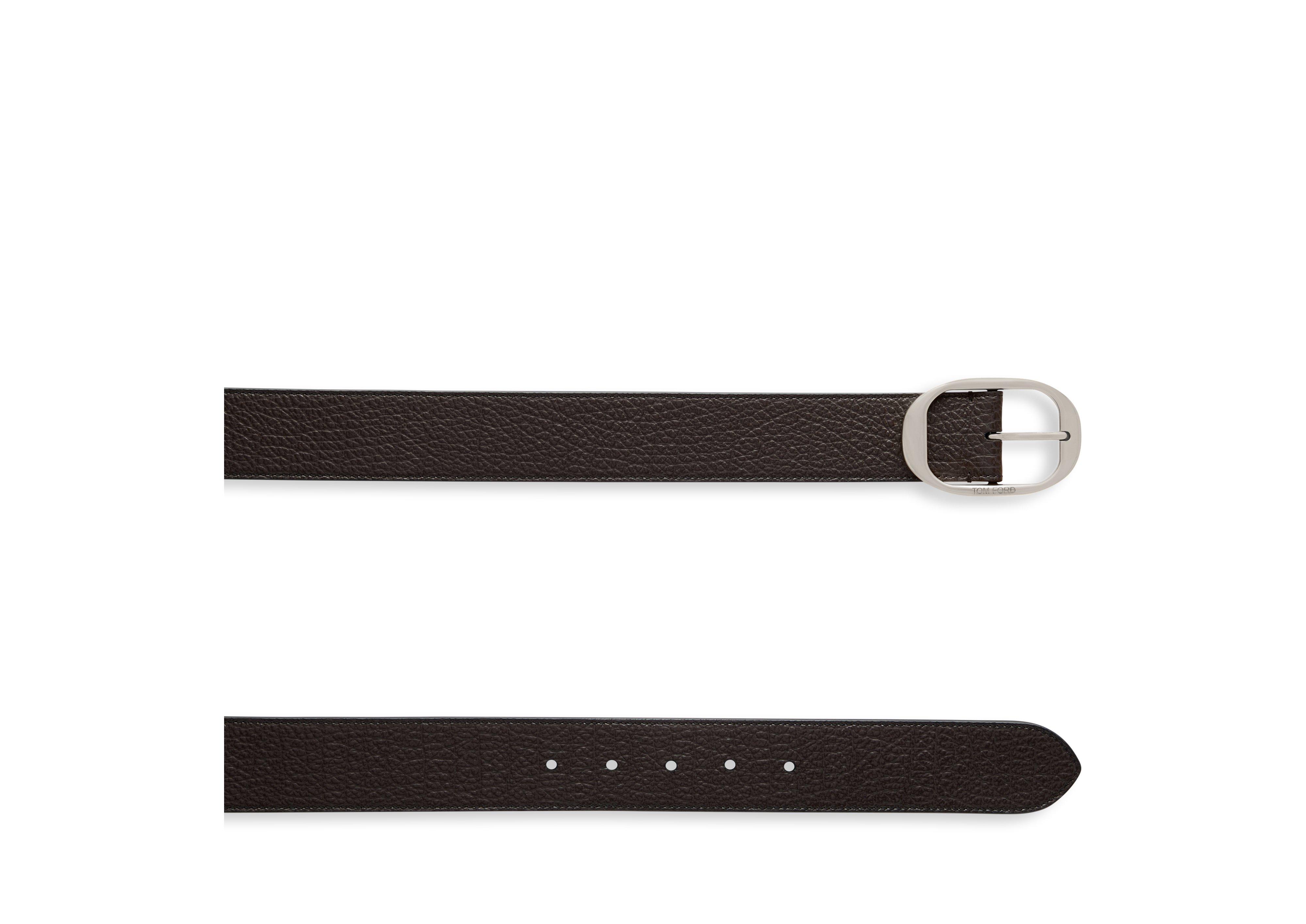【2plan】[premium] signature oval real leather belt Brighton SHANE 2 Tone Taper Leather Belt Size 32 NWOT M30448