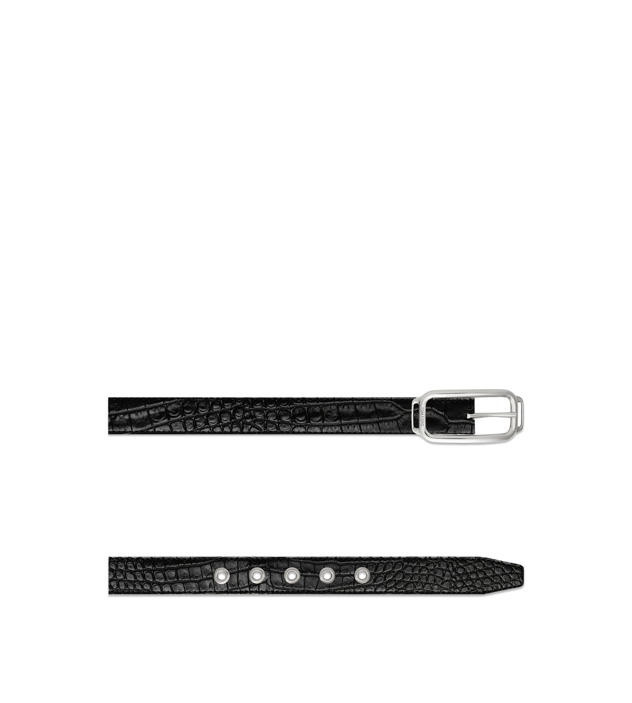 PRINTED CROC STADIUM BUCKLE BELT image number 1