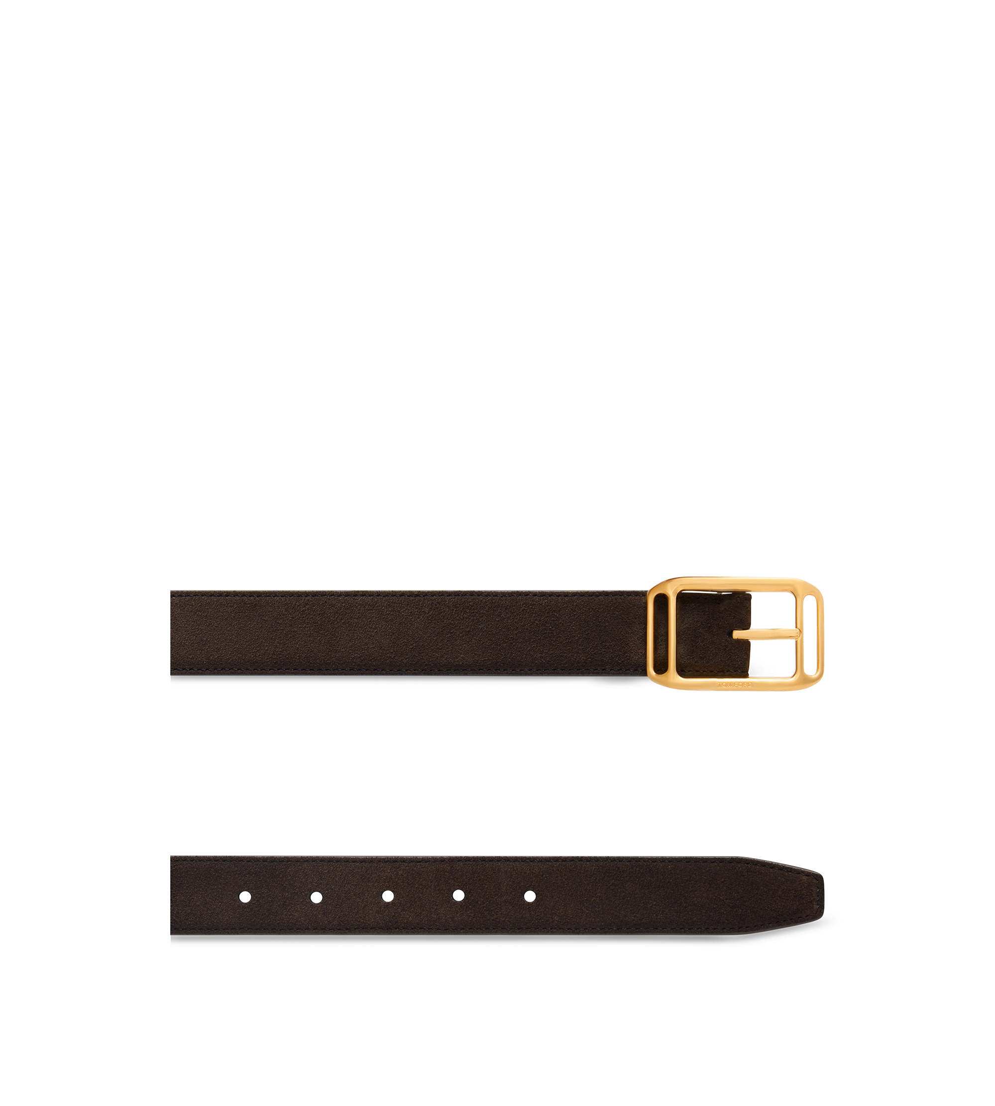 SUEDE SQUARE STADIUM BELT