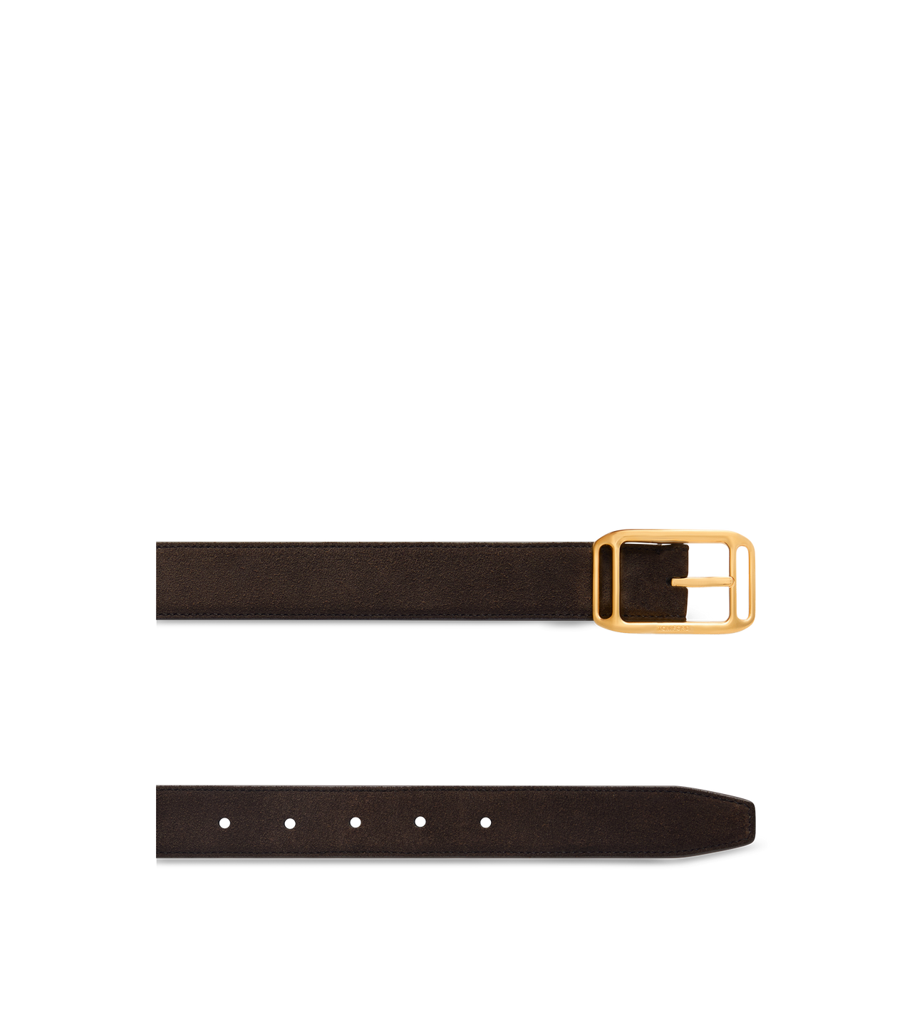 SUEDE SQUARE STADIUM BELT image number 1