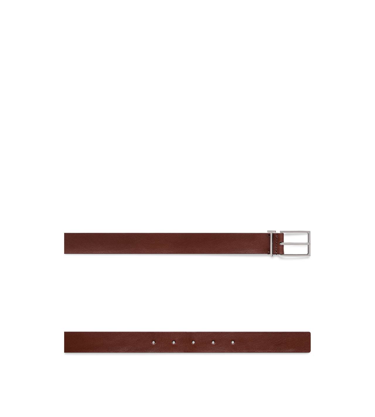 VACCHETTA LEATHER T LOOP BELT image number 1