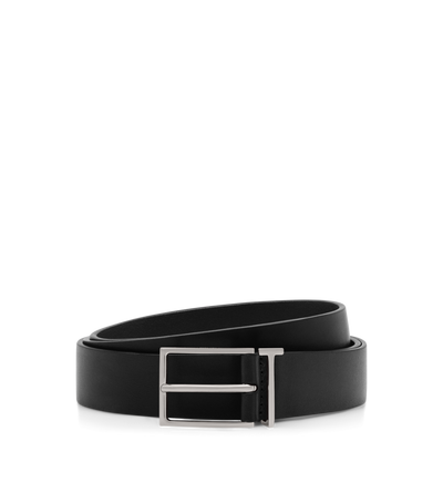 VACCHETTA LEATHER T LOOP BELT image number 0
