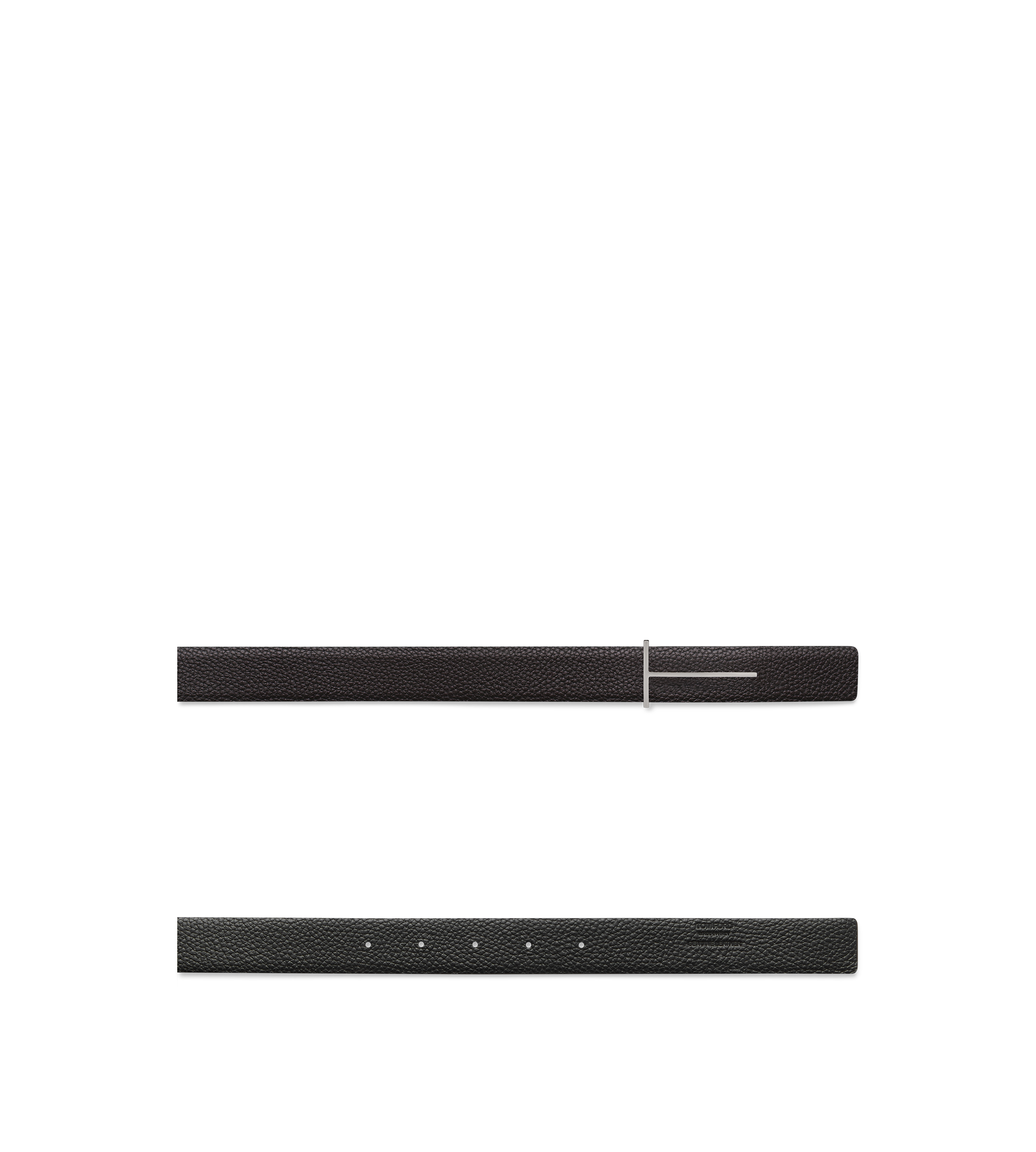 CINTURA REVERSIBILE T SLIM IN PELLE FIORE