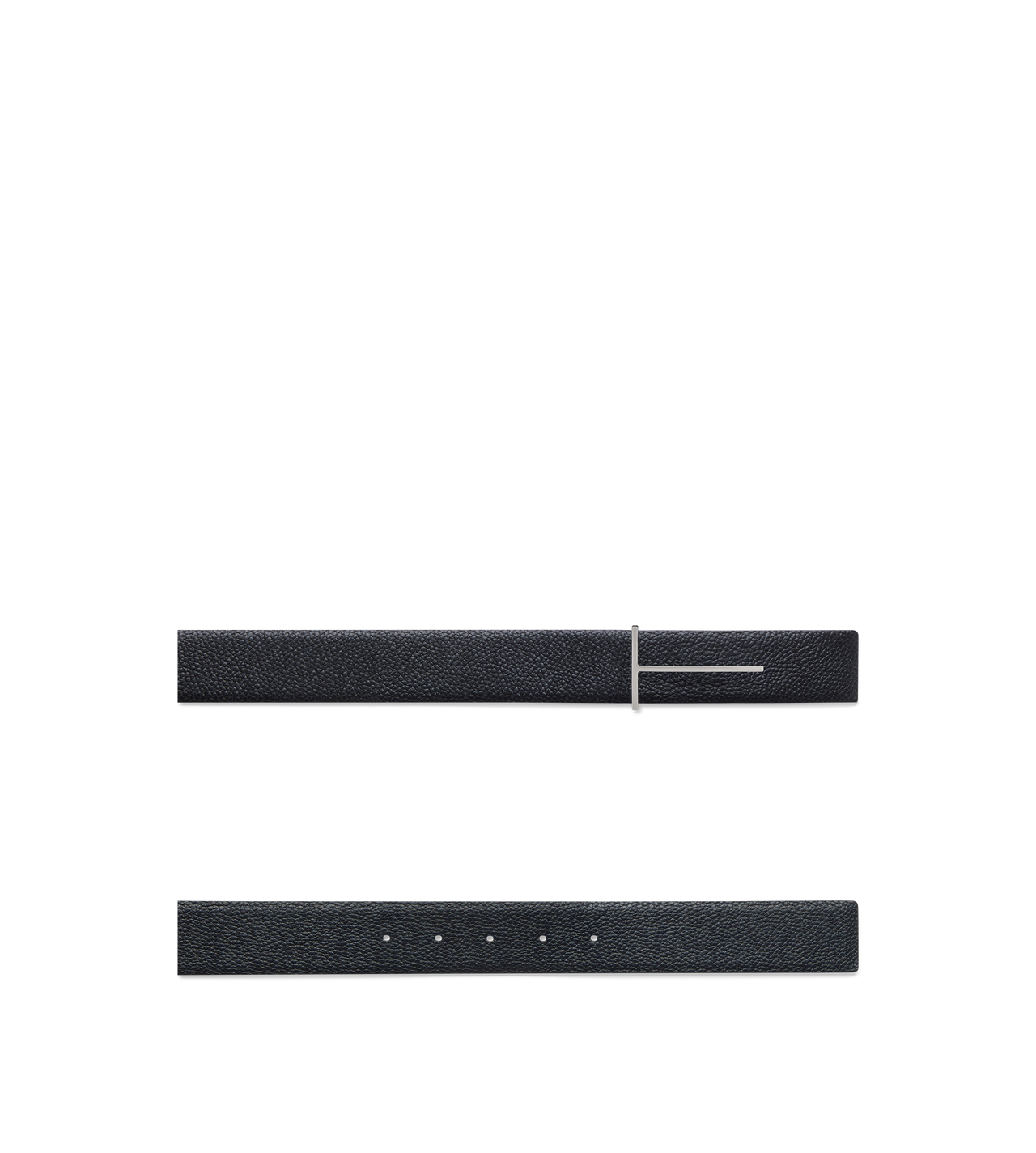 GRAIN LEATHER SLIM T REVERSIBLE BELT image number 1