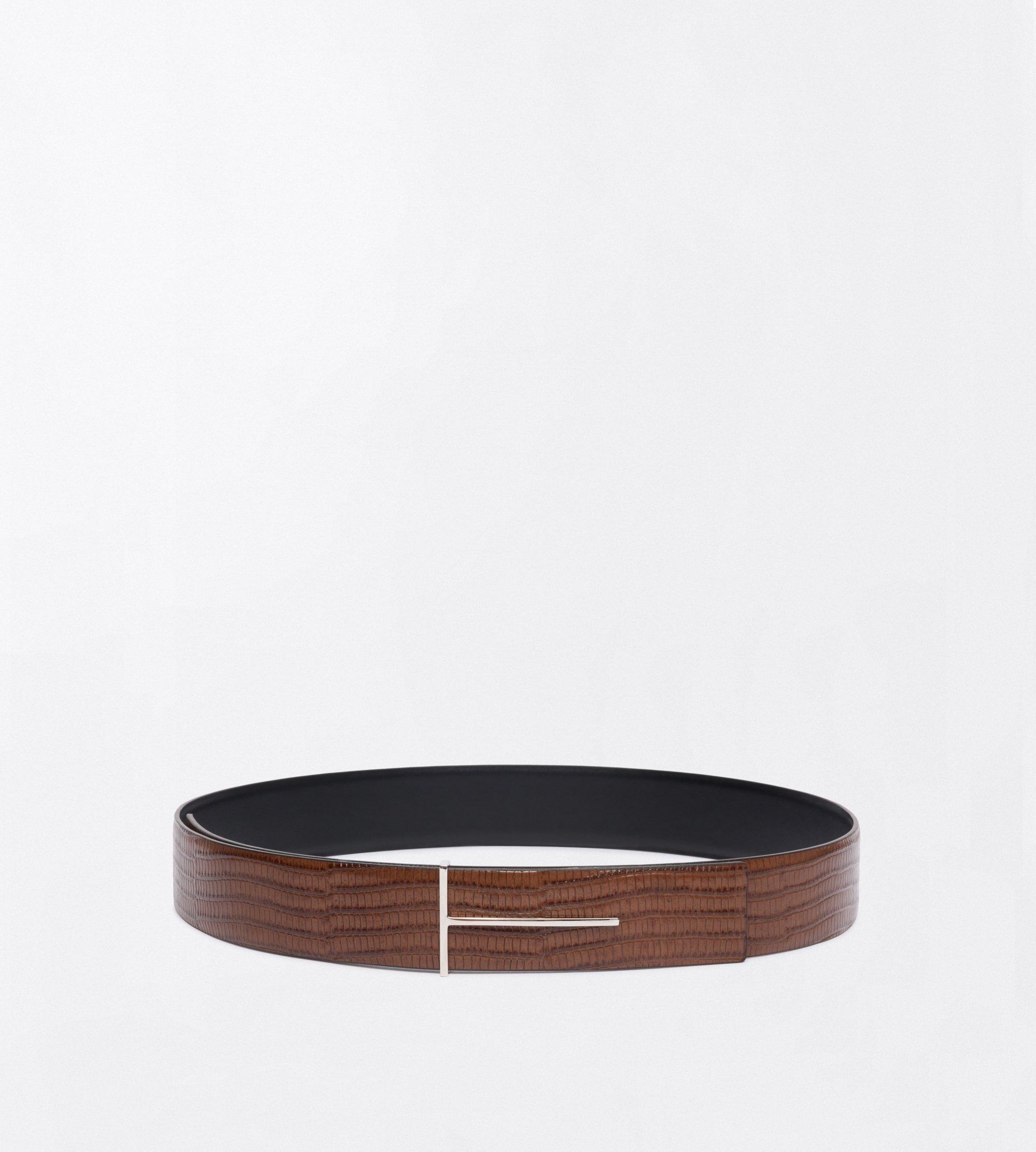PRINTED TEJUS REVERSIBLE SLIM T BELT 38 MM