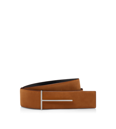 NUBUCK SLIM T REVERSIBLE BELT