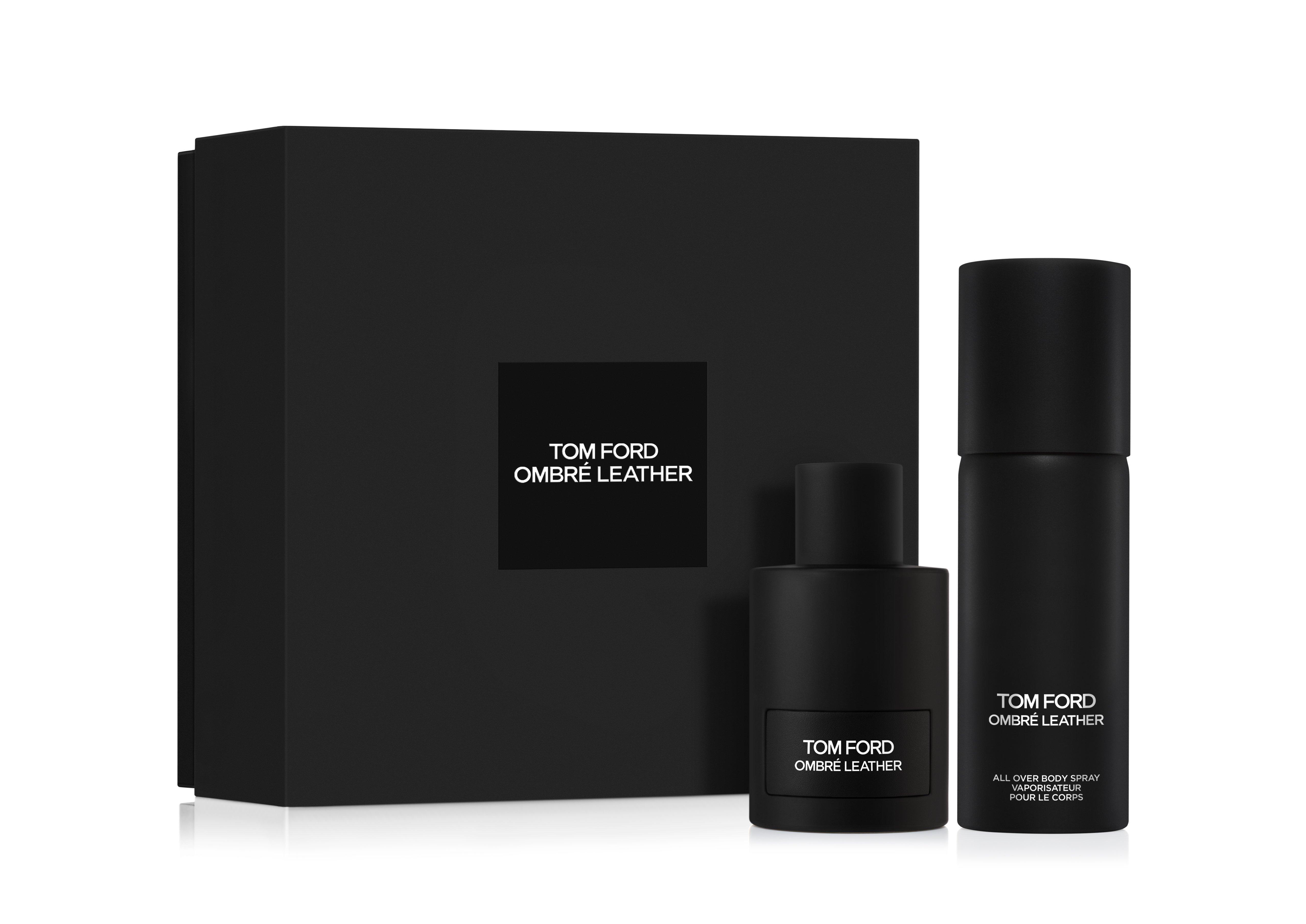 OMBR LEATHER EAU DE PARFUM SET WITH ALL OVER BODY SPRAY