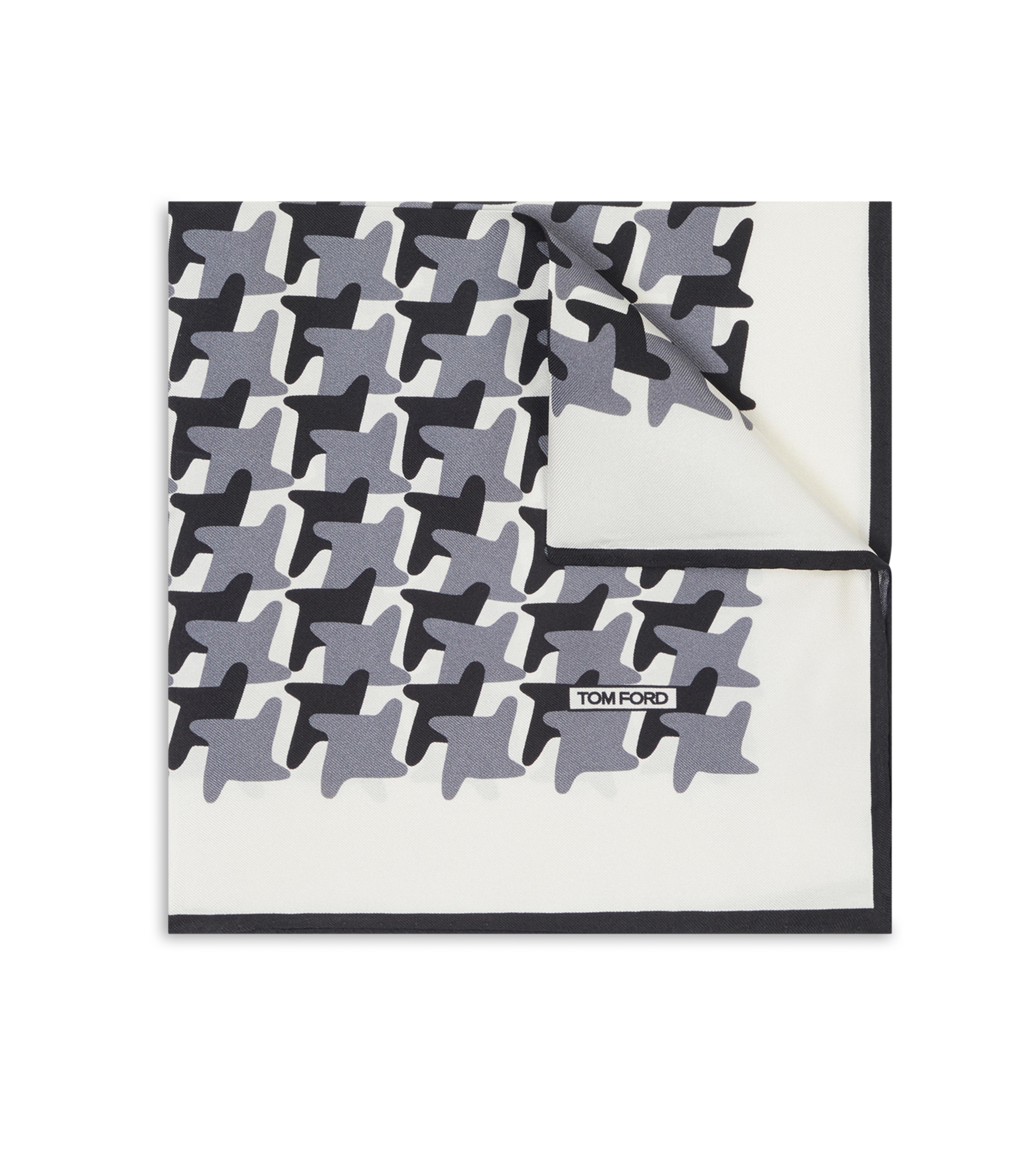 HOUNDSTOOTH POCKET SQUARE