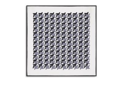 HOUNDSTOOTH POCKET SQUARE image number 1