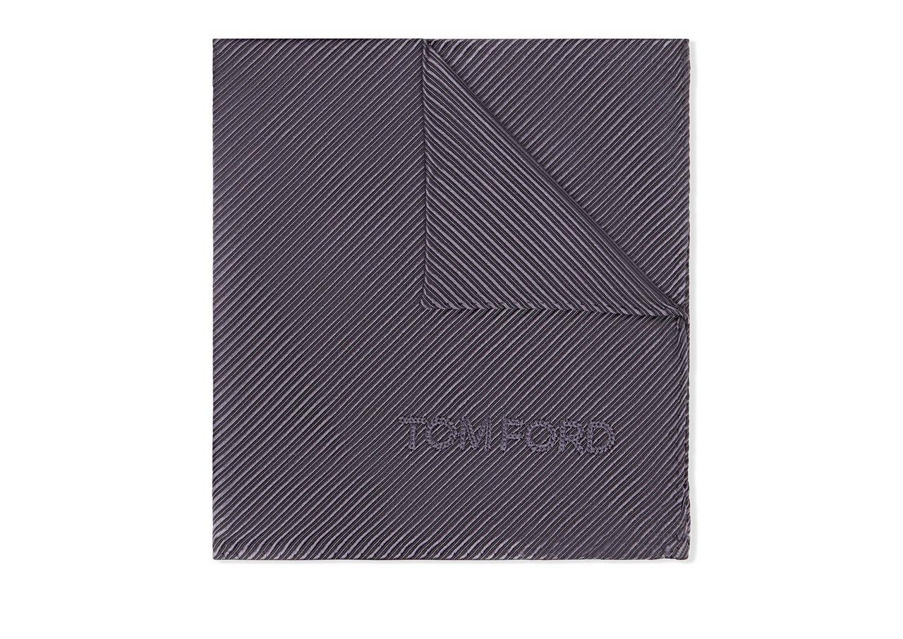 TWILL JACQUARD POCKET SQUARE image number 0