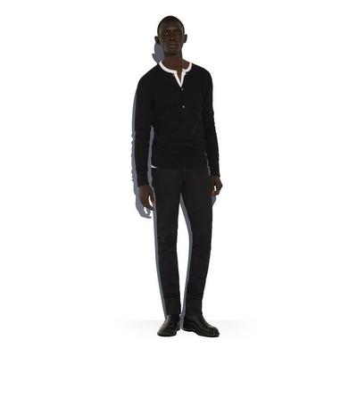 SLIM FIT STRETCH JAPANESE SELVEDGE DENIM image number 1