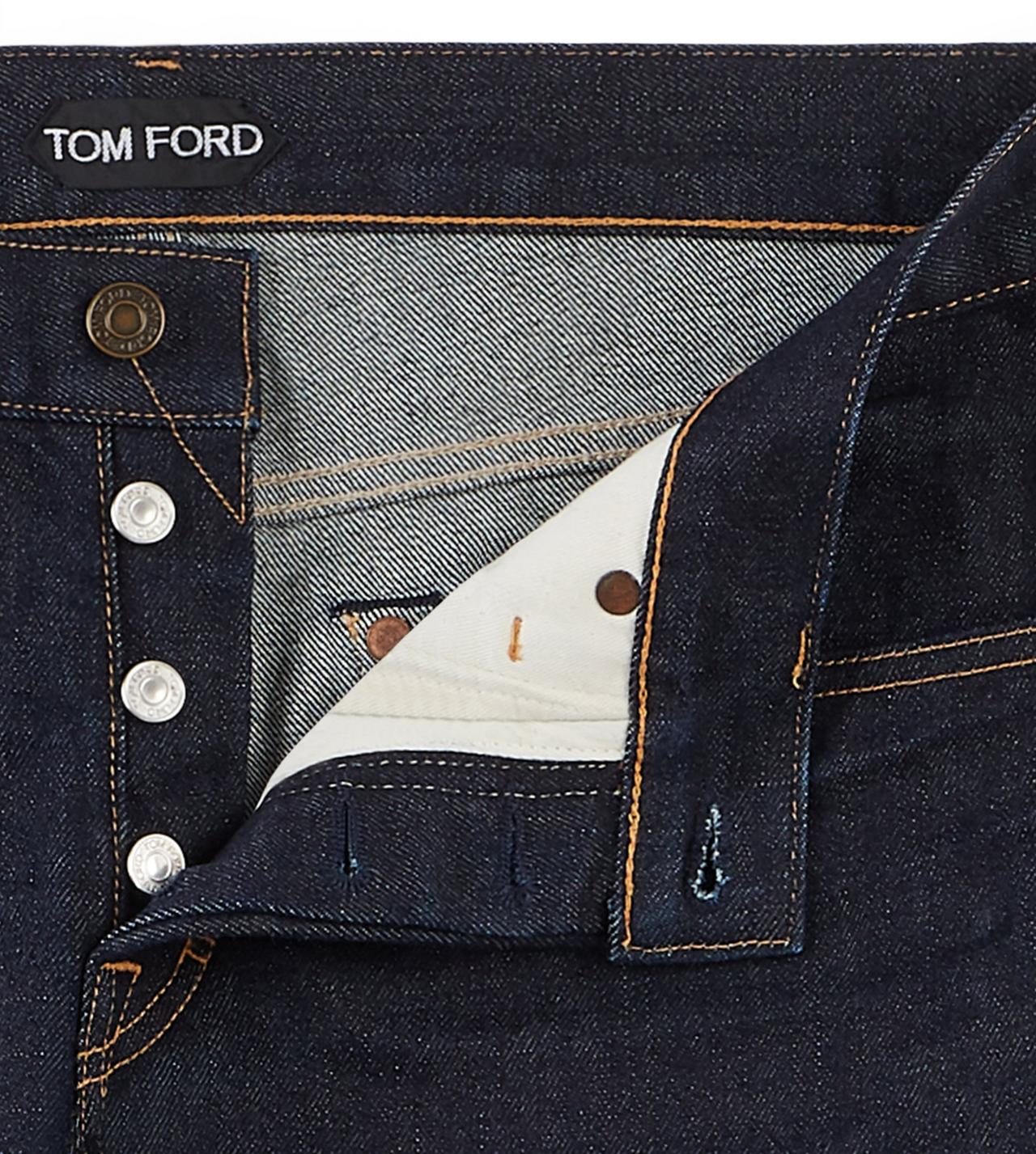 SLIM FIT STRETCH JAPANESE SELVEDGE DENIM image number 1