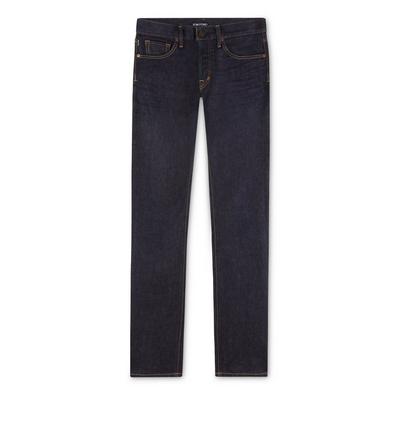 SLIM FIT STRETCH JAPANESE SELVEDGE DENIM image number 0