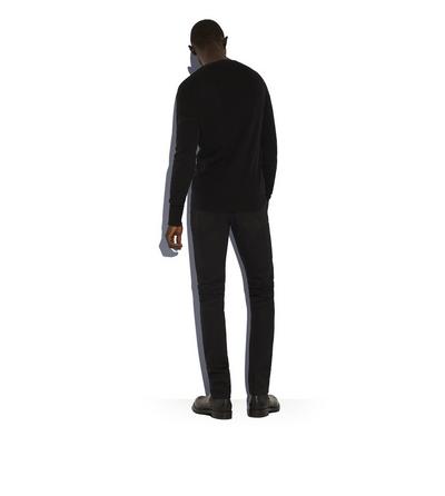 SLIM FIT BLACK JEANS image number 2