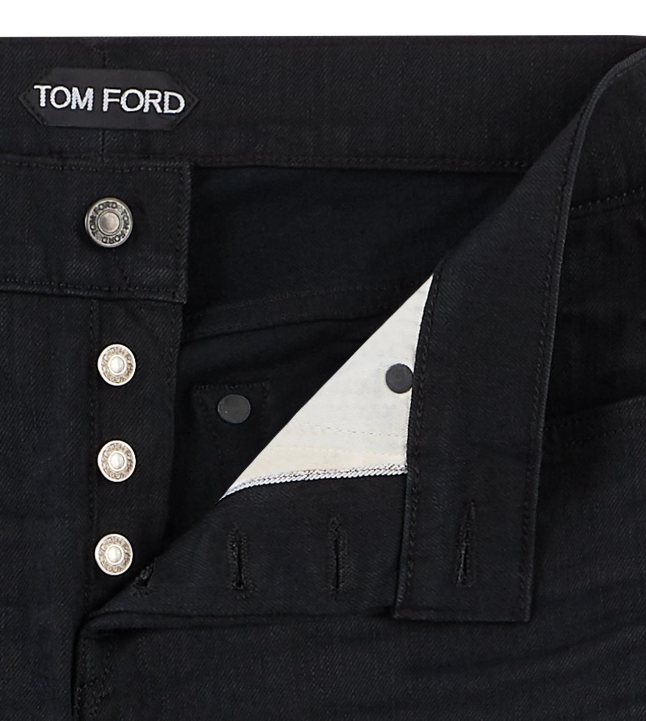 SLIM FIT BLACK JEANS image number 3