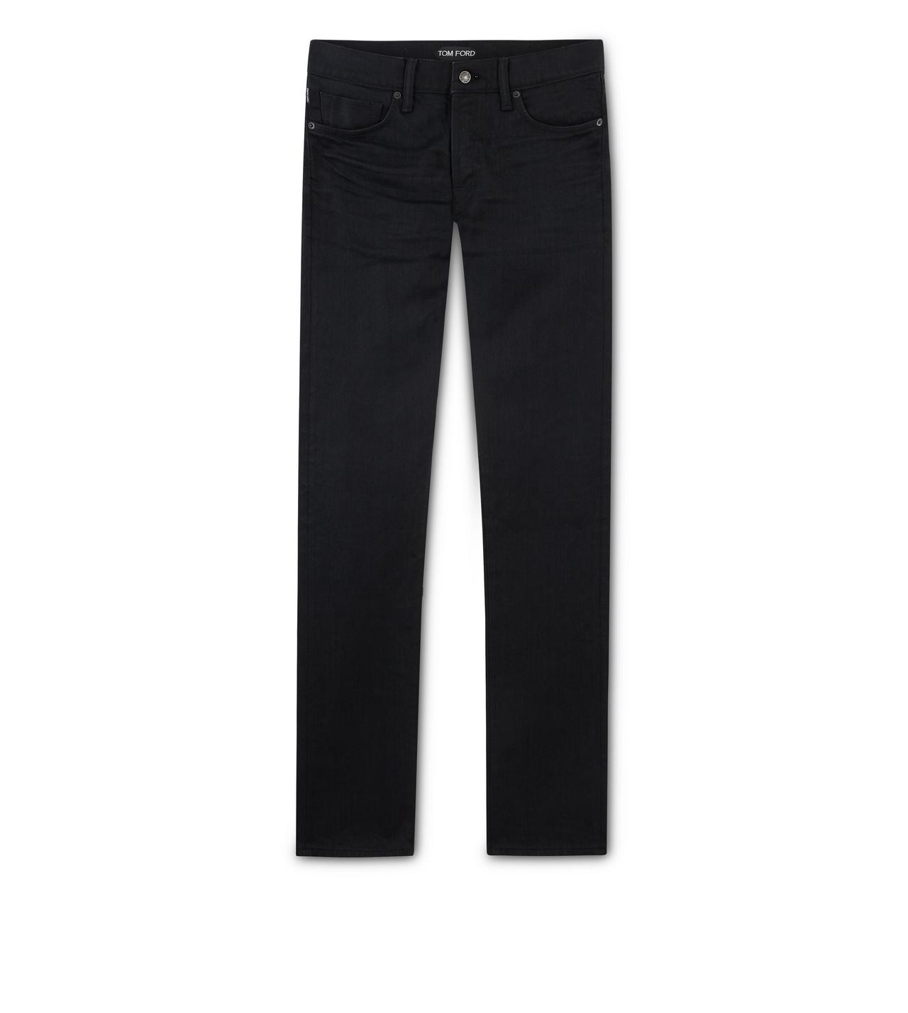 STRAIGHT STRETCH SELVAGE JEANS image number 0