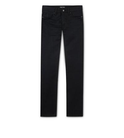 STRAIGHT STRETCH SELVAGE JEANS image number 0