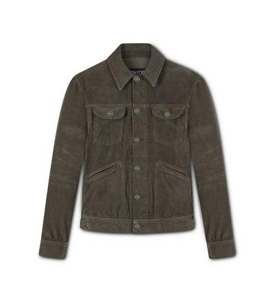 12 WAVES WASHED CORDUROY JACKET