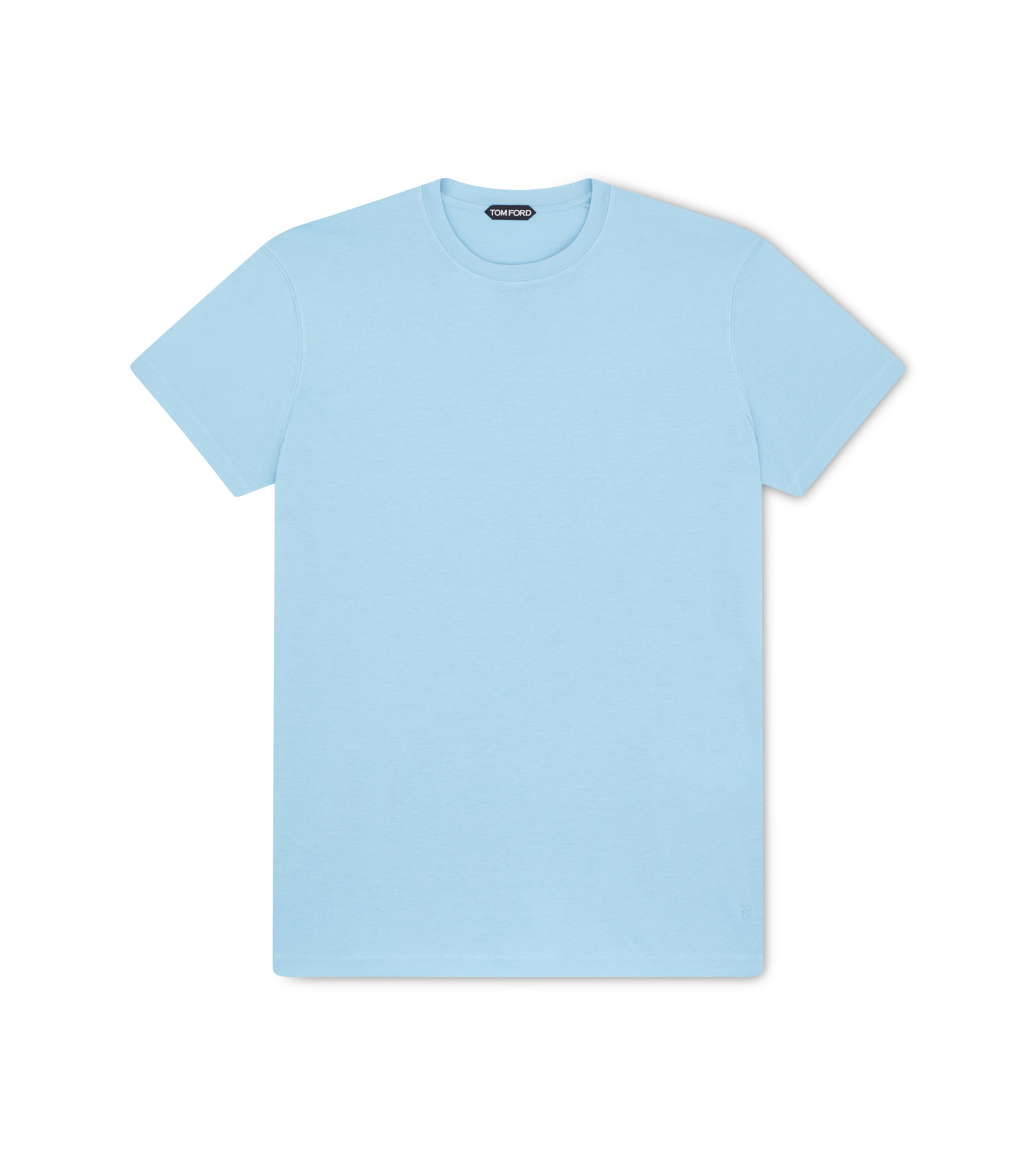 【関税＆送料込み】Tom Ford Cotton Logo T-Shirt Tom Ford - Cotton-blend jersey T-shirt TOM FORD