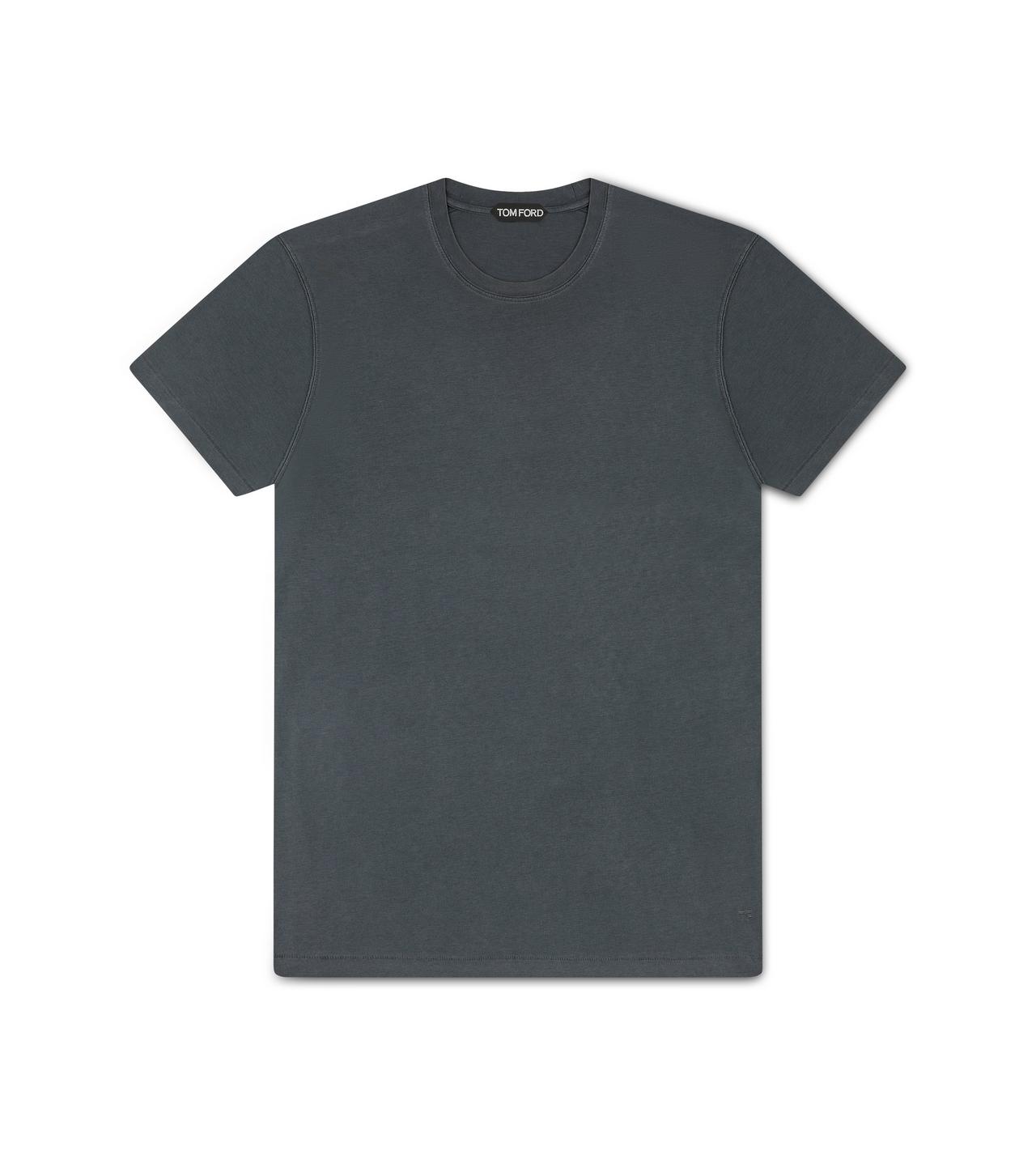 LYOCELL COTTON JERSEY T-SHIRT image number 0