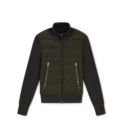 MERINO QUILTED ZIP JACKET image number 0