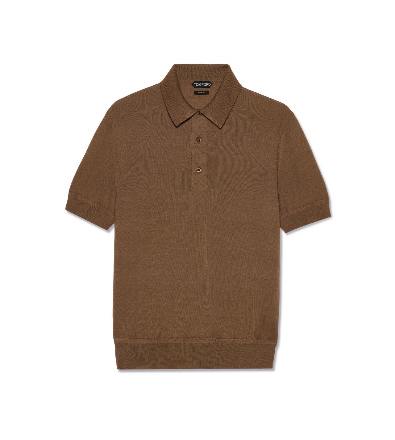 FINE GAUGE CASHMERE SILK POLO | Tom Ford Fashion