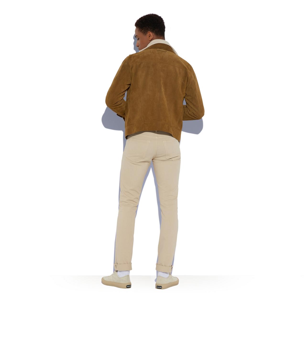 BUTTERY SUEDE WESTERN BLOUSON