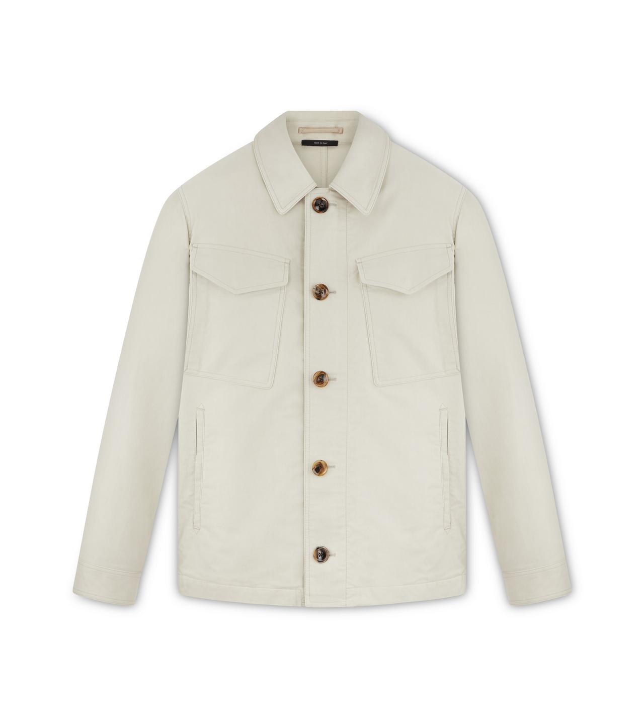 MILITARY COTTON OUTERSHIRT image number 0