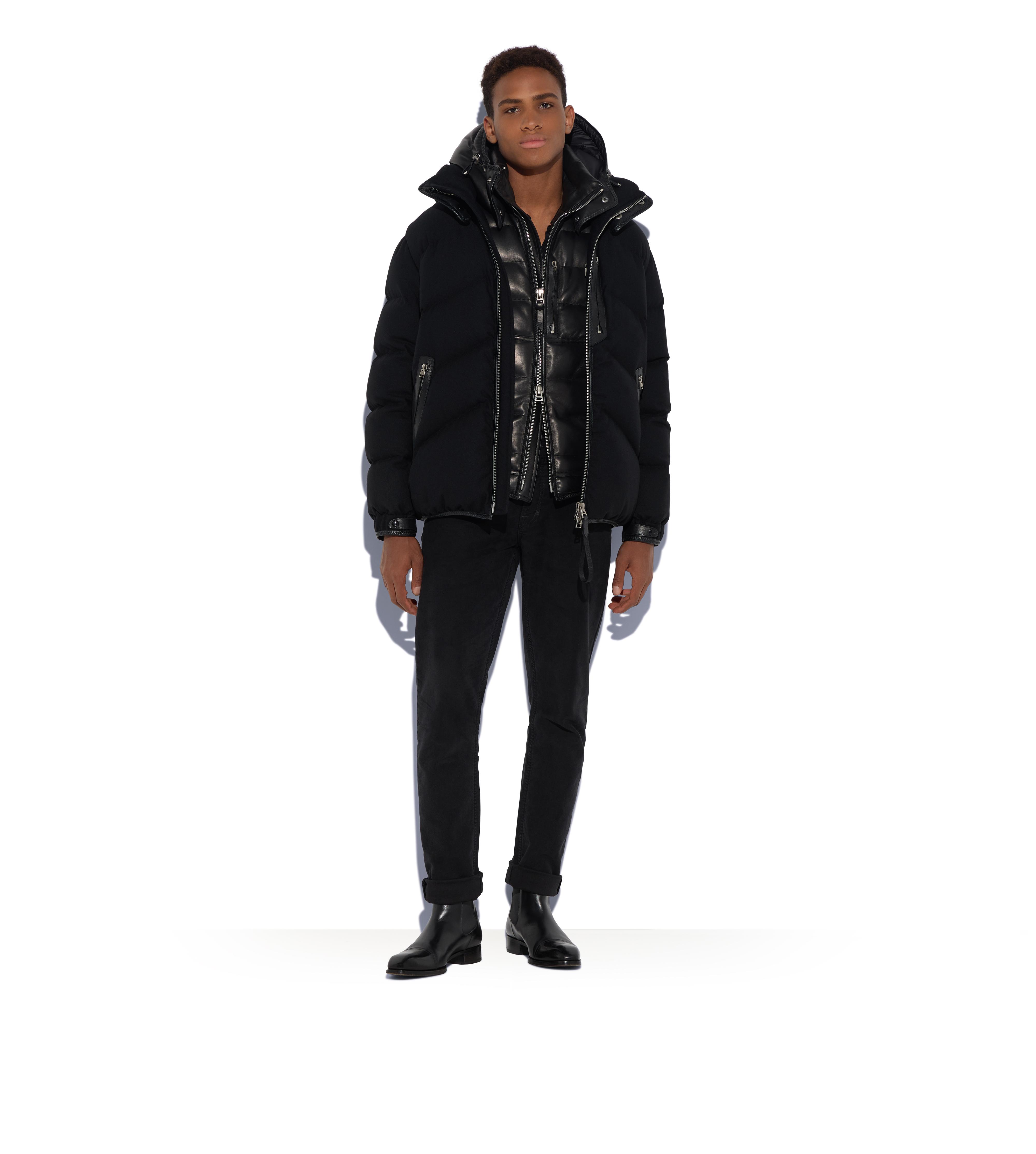 トムフォード Tom Ford Soft Fluid Twill Boyfriend Jacket Blue Slim-Fit Cotton-Twill Jacket | TOM FORD | MR PORTER