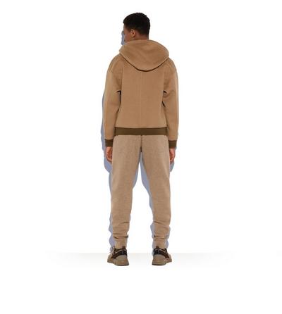 DOUBLE FACE CAMEL HAIR HOODIE image number 2