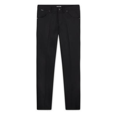 TECHNICAL TWILL JEAN SPORT PANTS image number 0