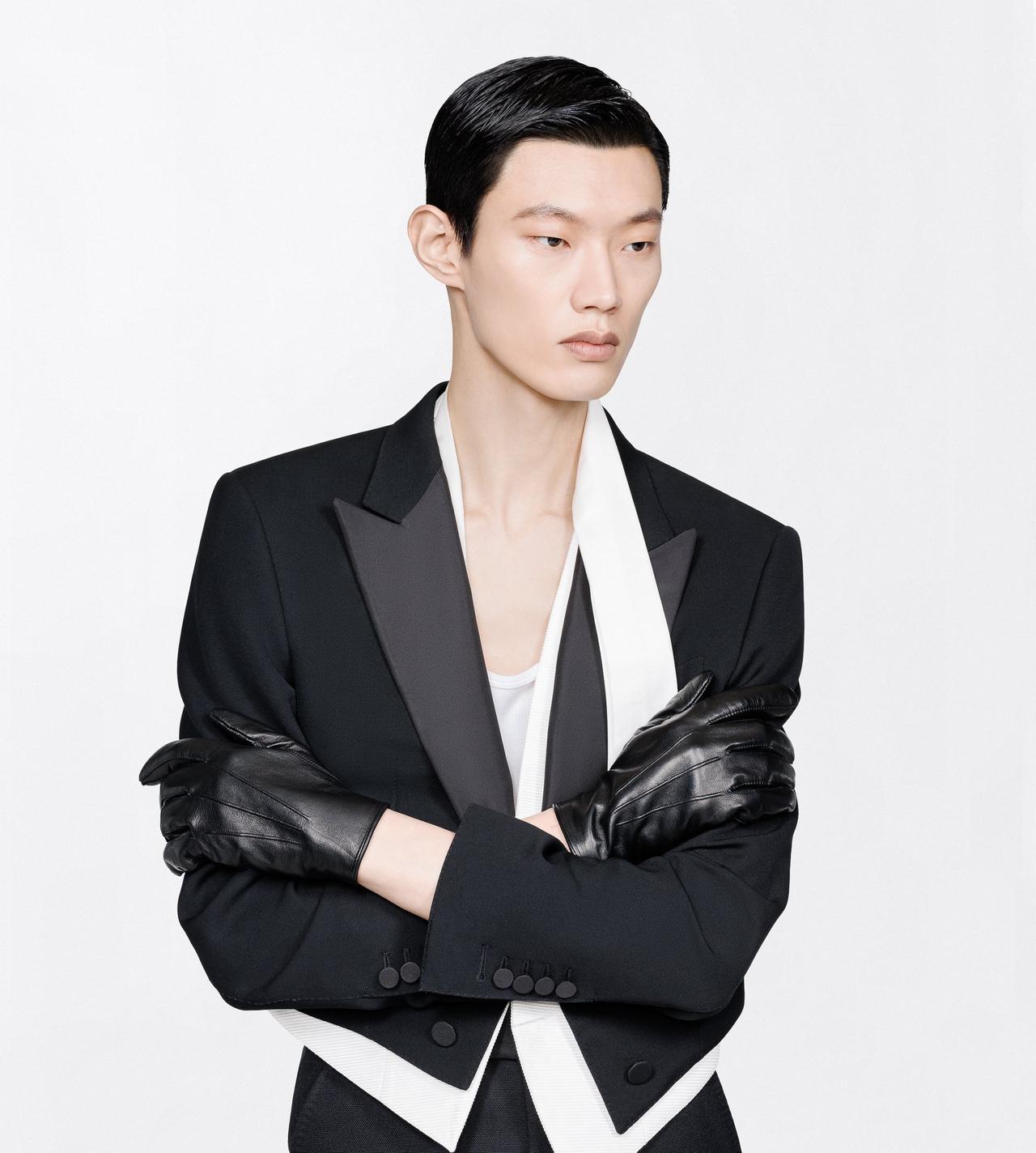 TOM FORD LEATHER BLACK GUANTI LEGGERI IN NAPPA&nbsp;