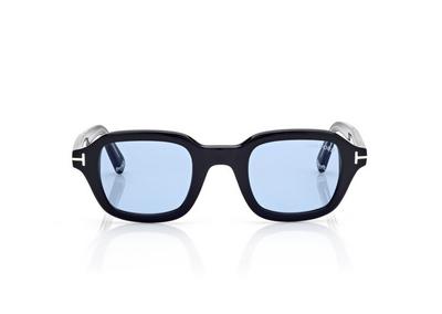 TOM FORD OM BLACK ICON SQUARE SUNGLASSES
