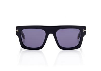 TOM FORD OM BLACK ICON SQUARE SUNGLASSES