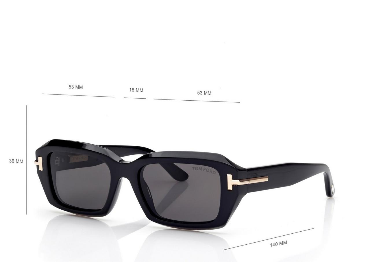ICON RECTANGULAR SUNGLASSES image number 3