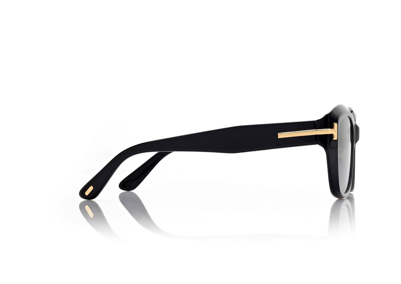 TOM FORD OM BLACK ICON BUTTERFLY SUNGLASSES