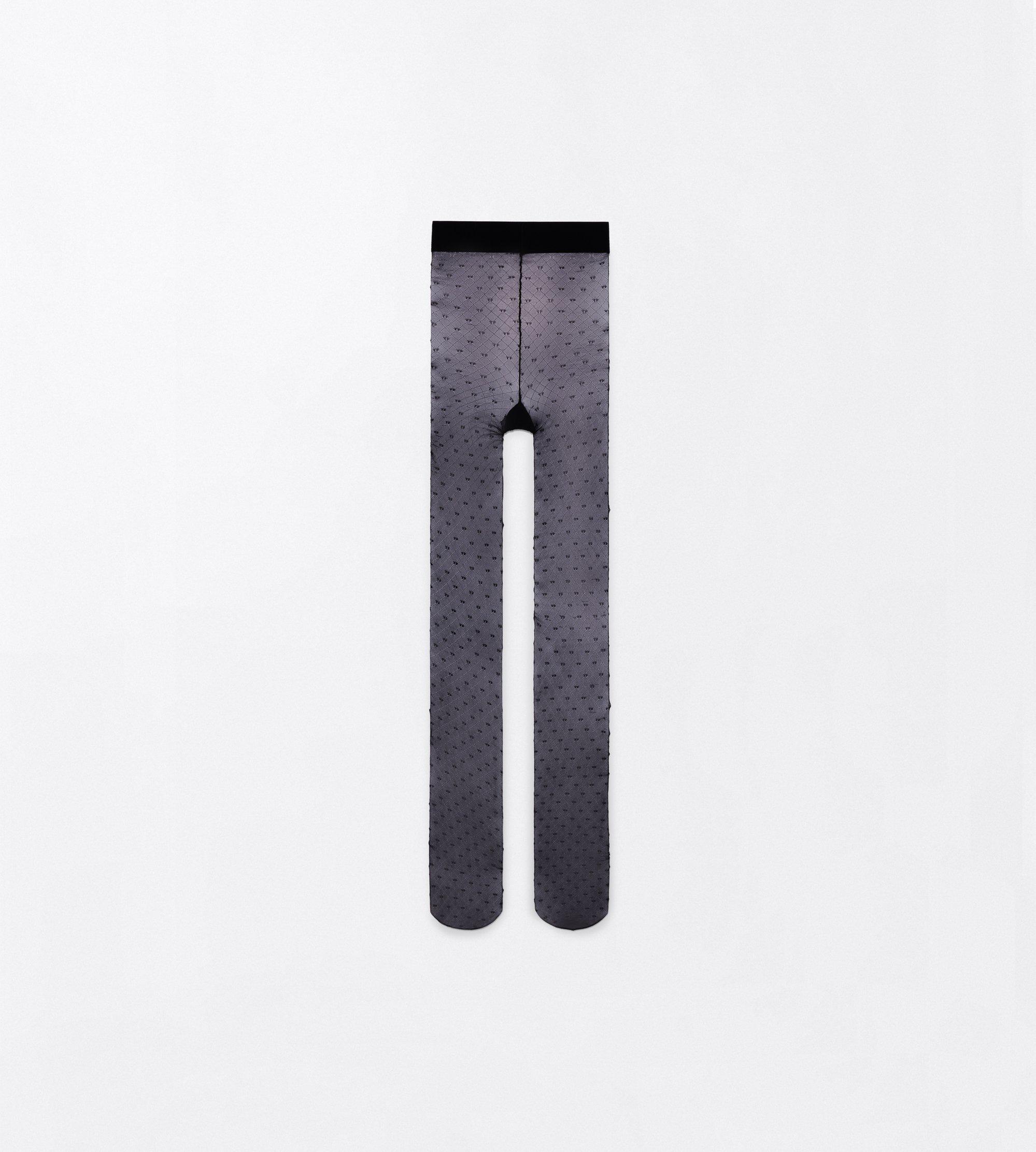 STRETCH NYLON TF MONOGRAM TIGHTS