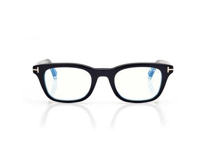 TOM FORD OM BLACK ICON BUE BLOCK RECTANGULAR OPTICALS