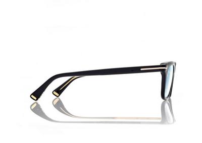 TOM FORD OM BLACK ICON BUE BLOCK RECTANGULAR OPTICALS