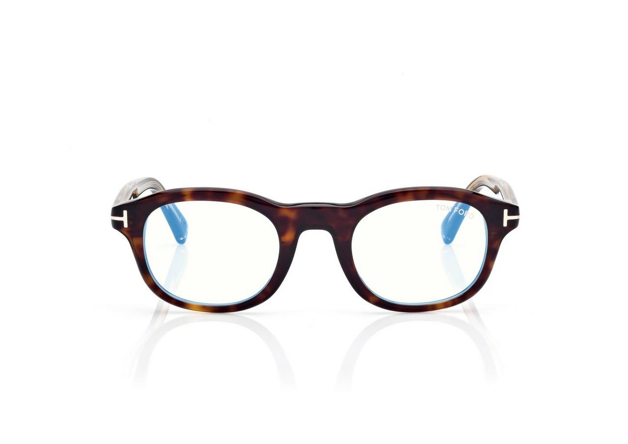 ICON BLUE BLOCK ROUND OPTICALS image number 0