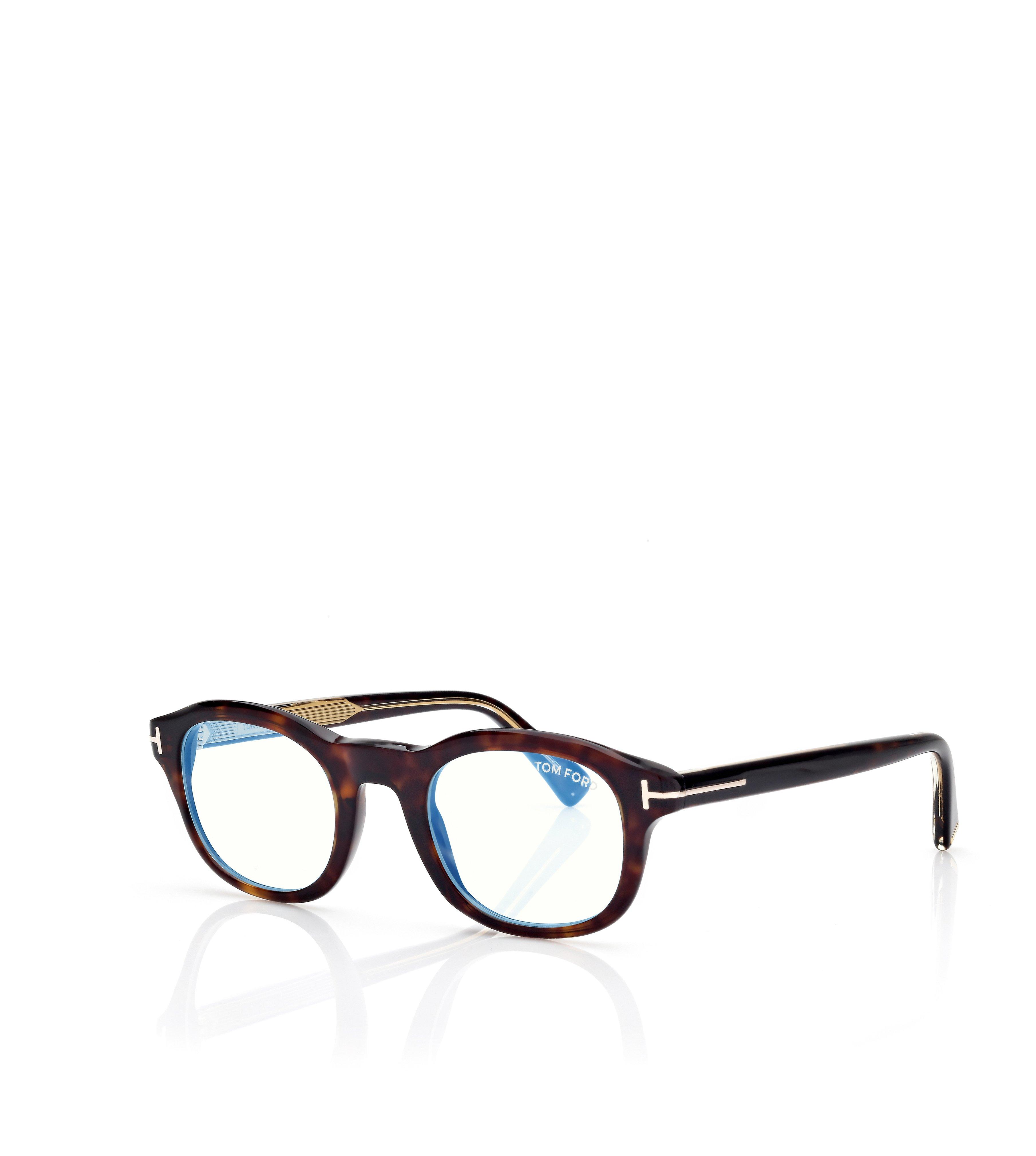 ICON BLUE BLOCK ROUND OPTICALS