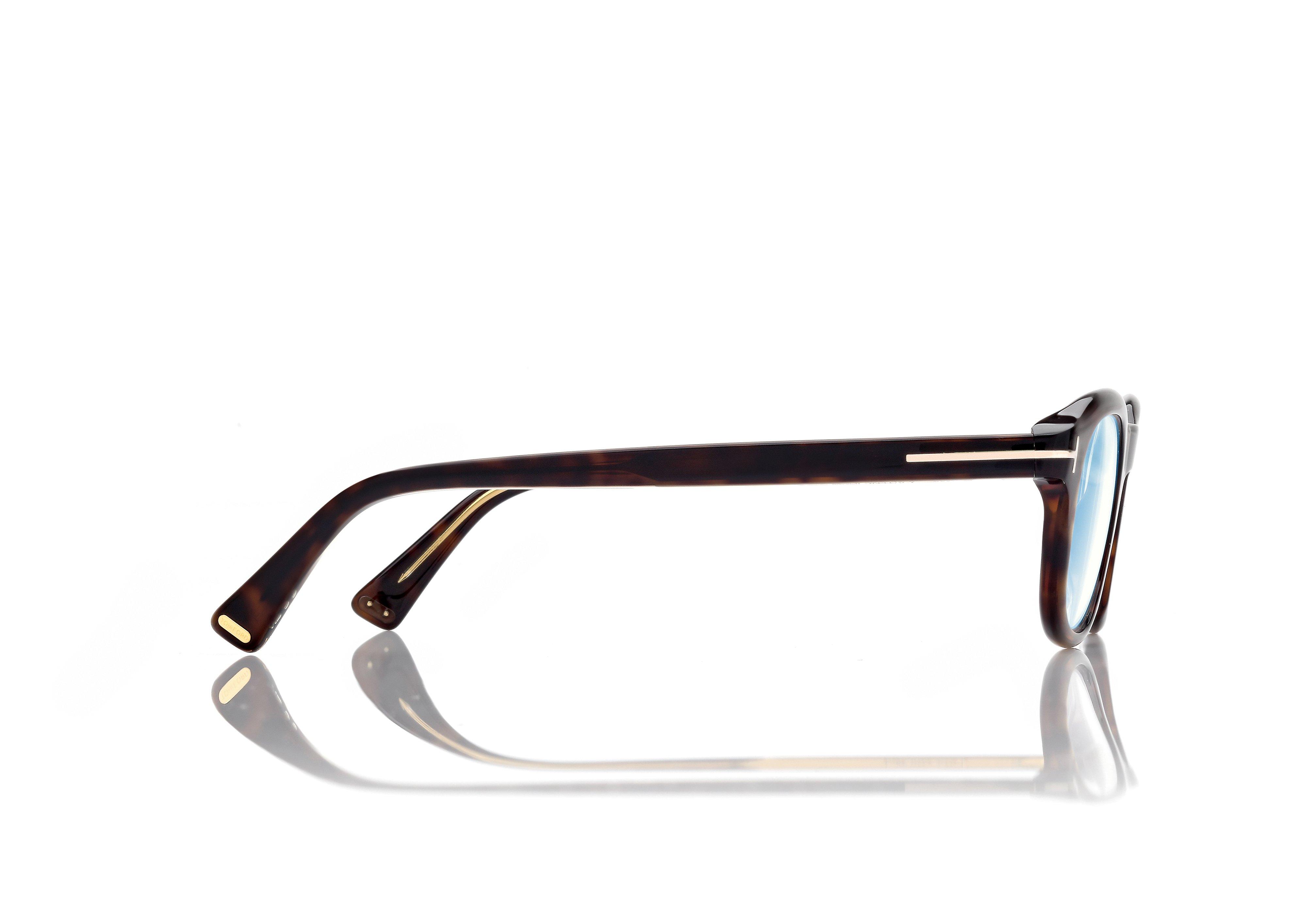 ICON BLUE BLOCK ROUND OPTICALS | TOM FORD Fashion