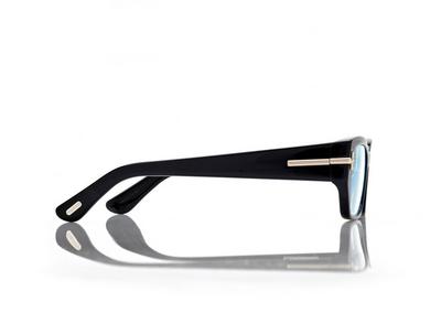 TOM FORD OM BLACK ICON BULE BLOCK RECTANGULAR OPTICALS