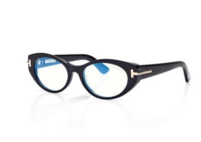 TOM FORD OM BLACK ICON BLUE BLOCK CAT EYE OPTICALS