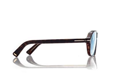 TOM FORD  DARK HAVANA ICON BLUE BLOCK NAVIGATOR OPTICALS