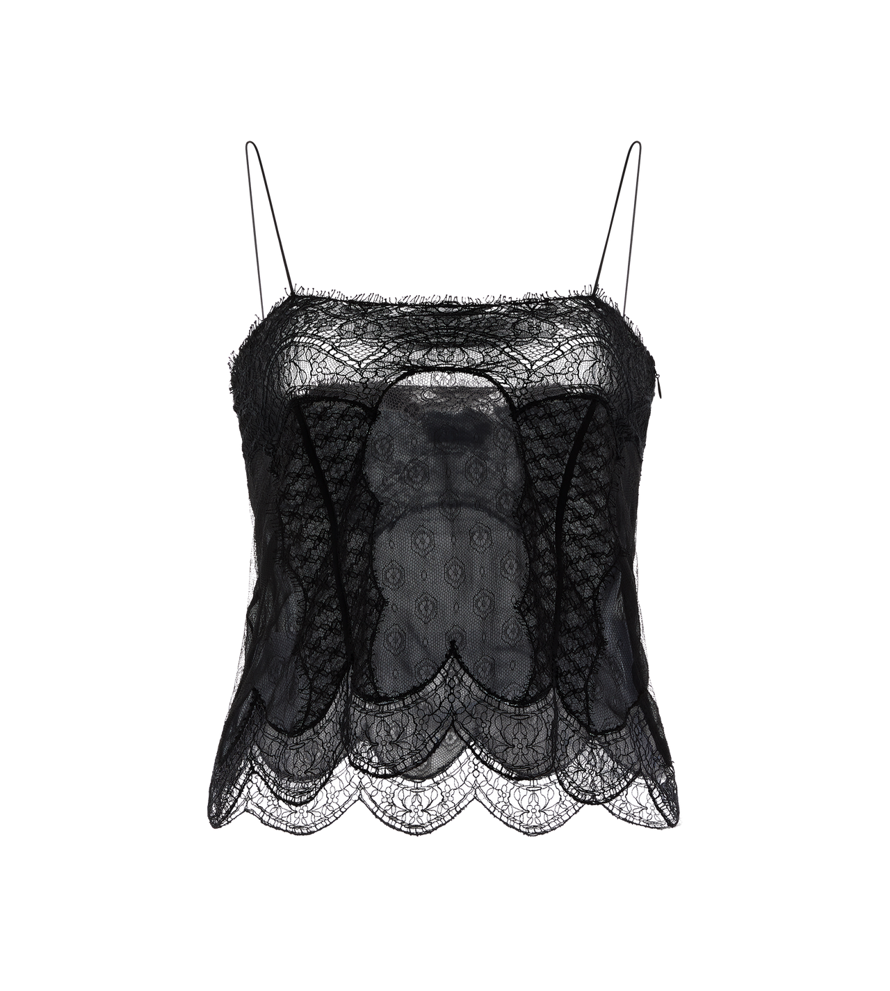 MICRODESIGN TATTOO LACE TOP