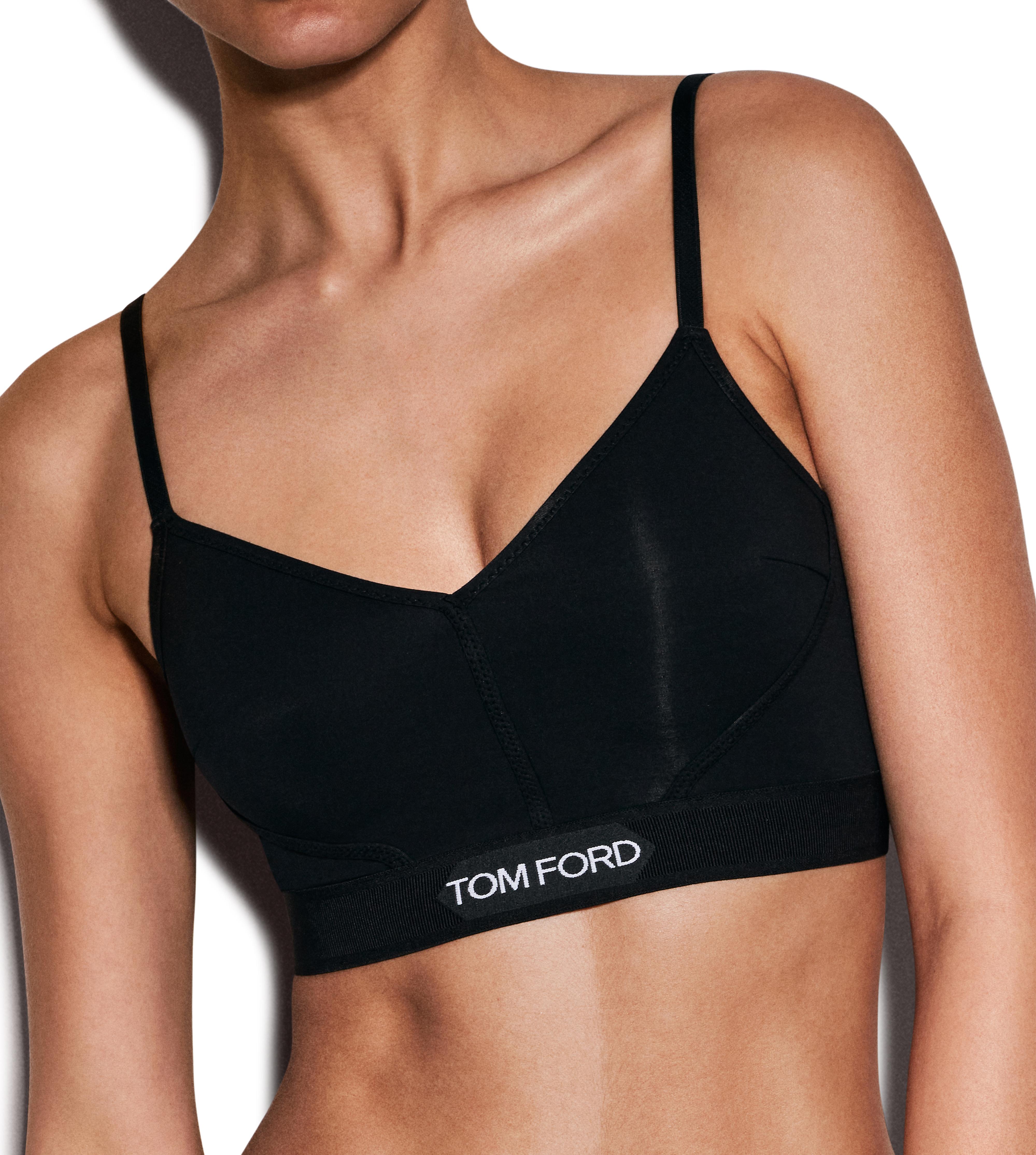 Tシャツ・カットソー TOM FORD STRETCH MODAL BRALETTE TOP TOM FORD Modal Signature Bralette | Saks Fifth Avenue