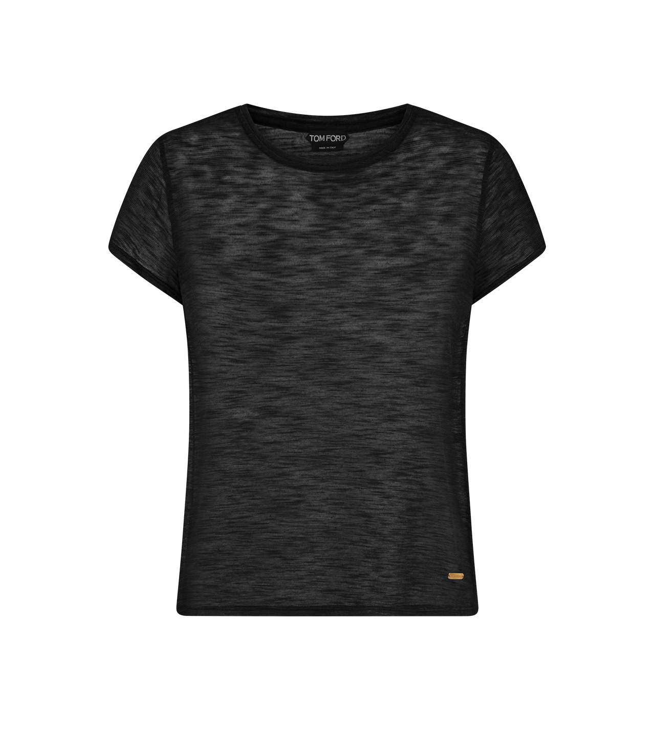 SLUB COTTON JERSEY CREWNECK T-SHIRT image number 0