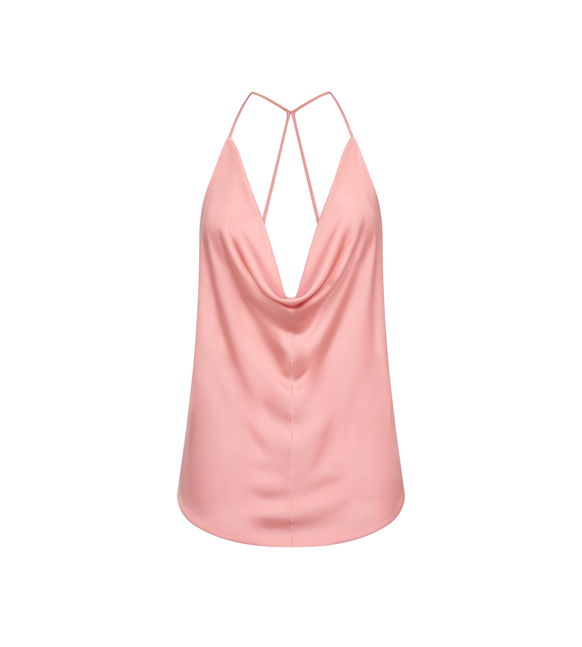 COWL COLLAR TANK TOP